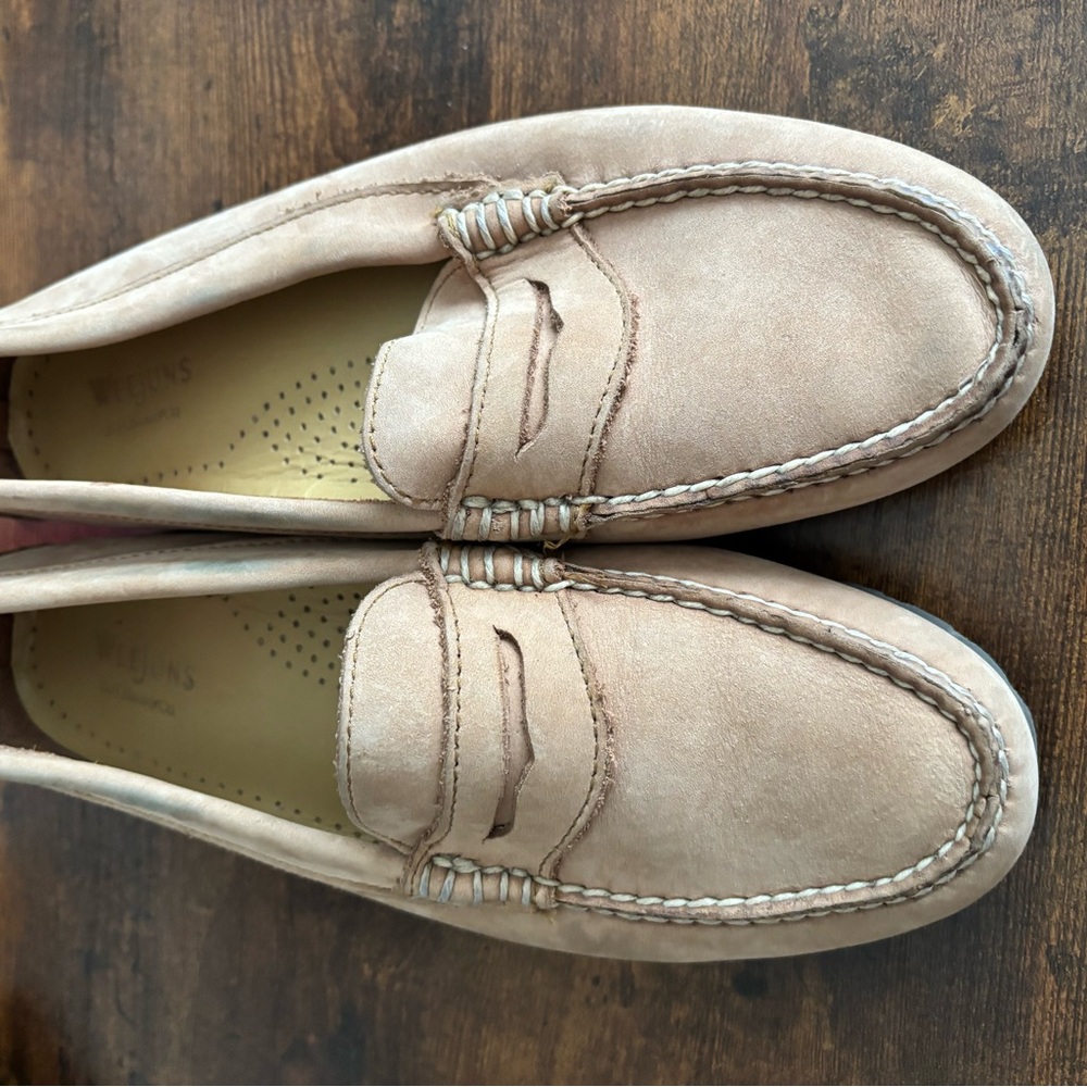 G.H. Bass & Co. Tan Penny Loafers Classic Flats